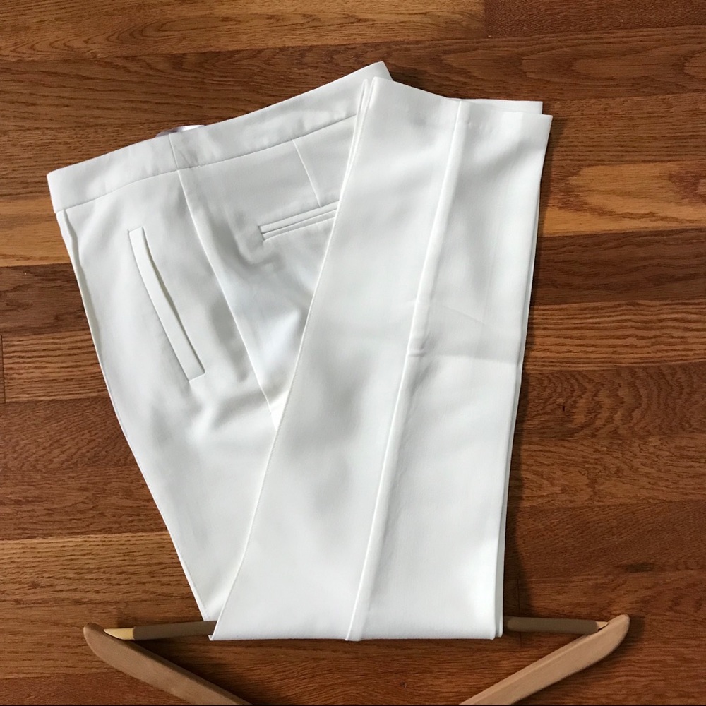 White Smart Pants